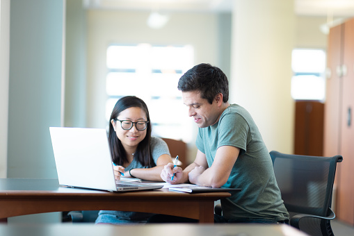 One-on-one tutoring session